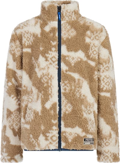 Protest Prtmalton - Fleece vest Jongens - Lange mouwen - High-pile fleece - Ritssluiting