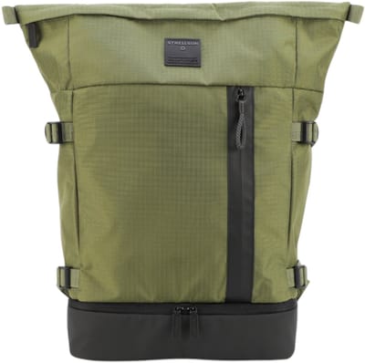 strellson Vrije tijd rugzak Rugzak met laptopvak Northwood RS Sebastian Backpack Dark Olive Olijfgroen