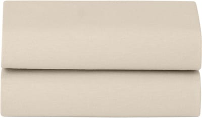 Snuz Twin Pack Moses Basket Hoeslaken - Sand