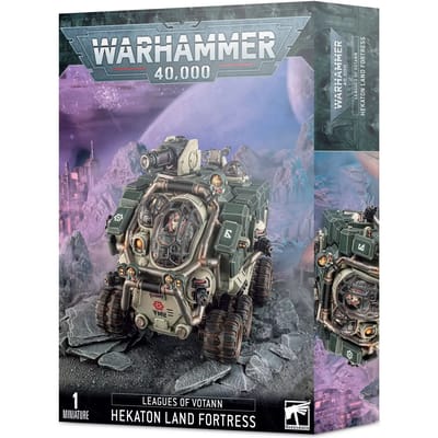 Figurine Ligues de Votann Games Workshop Warhammer 40k Forteresse Mobile Hekaton