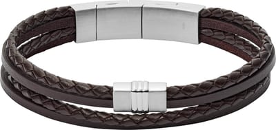 Fossil Vintage Casual JF02934040 Herenarmband 180 - 190 mm