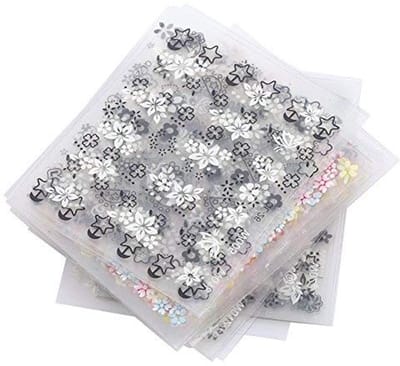 Dailygoods- Nagelstickers 50 Vellen - 3D Bloemen - Zelfklevende Stickers - DIY Nail Art - Milieuvriendelijk PVC - Onschadelijk voor Nagels