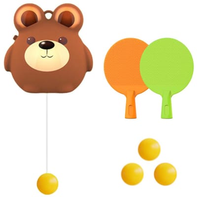 Jouet d'entraînement de tennis pour enfants pour intérieur extérieur Sport interactif parent-enfant Améliorer la concentration Coordination œil-main