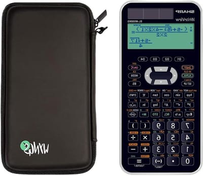 Wetenschappelijke Rekenmachine - Schoolrekenmachine Rekenmachine - Wiskunde Berekeningen - WriteView Display - 4-regelig display - Zwart