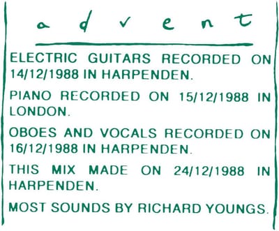 Richard Youngs - Advent (CD)
