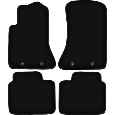 BASIC zwarte veloursmatten voor: Opel Omega B sedan, stationwagen (1994-2003)