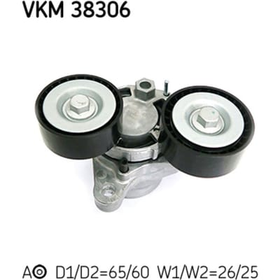 Spanarm, V-ribbelriem SKF VKM 38306