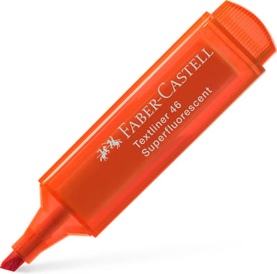 Faber-Castell tekstmarker 1546 - oranje - markeerstift - FC-154615