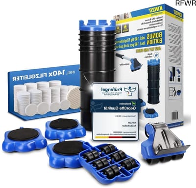 RFWR® Meubelroller en meubellifter set met 140 viltglijders, 1200 kg belasting, perfect voor verhuizen