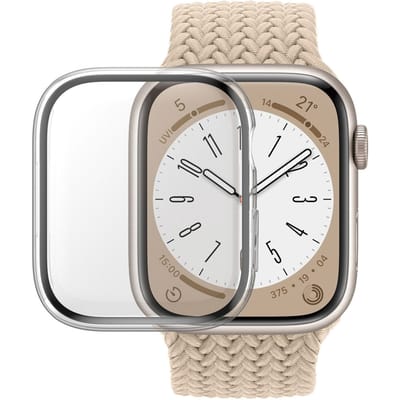 PanzerGlass Screenprotector geschikt voor Apple Watch - 45 mm Glazen | PanzerGlass Full Body Protector - Case Friendly