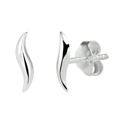 Glams oorknoppen - Zilver