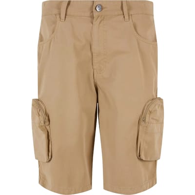 Urban Classics - Baggy Cargo Korte broek - Taille, 31 inch - Beige