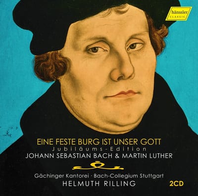 Gächinger Kantorei Stuttgart, Bach-Collegium Stuttgart, Helmuth Rilling - J.S. Bach: Eine Feste Burg Ist Unser Gott (2 CD)
