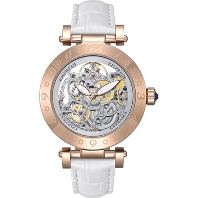 Empress Theodora Automatisch Horloge met Leren Band