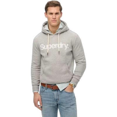 Superdry - Hoodie met Core-logo - Heren - Hoodies