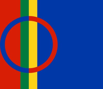 Vlag Lapland 150x225cm