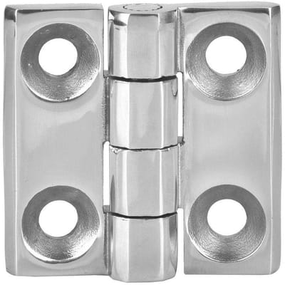 Solidchoice - Inklapbare Roestvrijstalen Deurscharnieren 60 x 60 mm