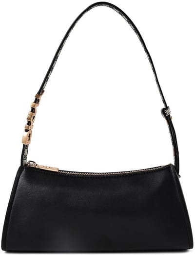 DKNY schoudertas Avril TZ Shoulder Bag Blk / Gold zwart