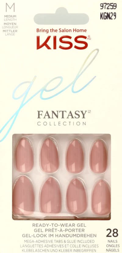 Kiss KGN29 x28 M - Kunstnagels - Maat M, 28 stuks