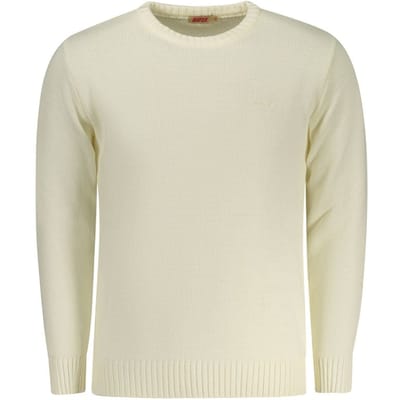 Rifle Witte Acryl Heren Sweater