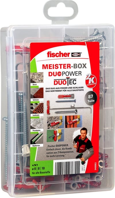 Fischer 540093 Assortimentsdoos pluggen 1 stuk(s)