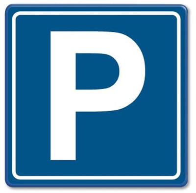 Verkeersbord Parkeren - E04 - Weerbestendig Aluminium - 40x40 cm - Bevestiging: Zonder bevestiging (alleen het bord)
