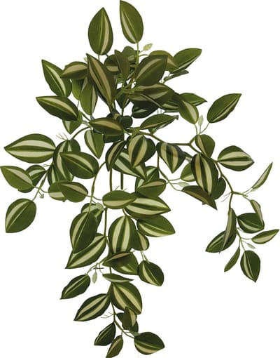 Repto Hangende kunstplant terrarium groen/wit 46 cm voor reptielen en amfibieën
