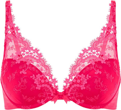 Simone Pérèle - Wish Push-Up Triangel BH Fabulous Pink - maat 70B - Roze