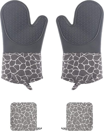 Luxe ovenwanten set – Keukenhulp  Keuken Textiel – Oven Accessiores – Oven Gloves
