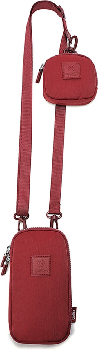 Gudika - Crossbodytas - Dames Tas - Telefoontasje - Tasje - Schoudertas - Rood