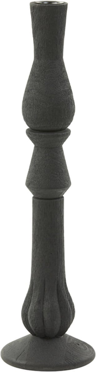 Light&living Kandelaar Ø11x42 cm TAVOLA hout mat zwart