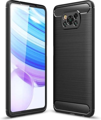 Just in Case Rugged TPU Xiaomi Poco X3/X3 Pro hoesje - Zwart
