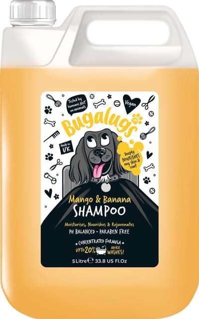 Bugalugs Mango & Banana Dog Shampoo Jerry Can 5 L - Hond