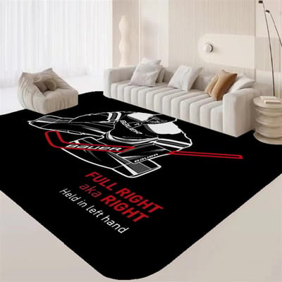 B-Bauer Hockey Vloermat Rechthoek Antislip Huis Zacht Badmat Voordeur Binnen Buiten Mat Welkom Deurmat 40x60cm