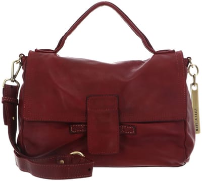 CATERINA LUCCHI Leren schoudertas Parma Maria Shoulder Bag Cardinale (rood)paars