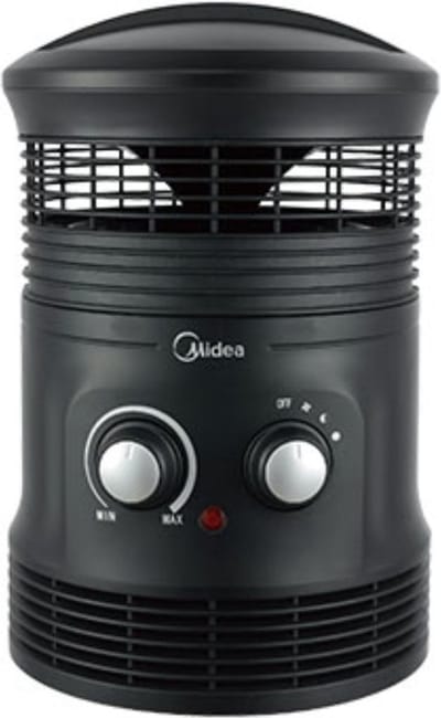 Midea NF18-17PA Binnen Zwart 1800 W Ventilator elektrisch verwarmingstoestel
