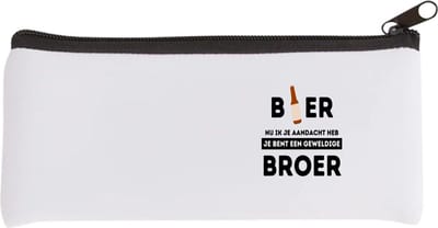 Akyol - bier, nu ik je aandacht heb je bent een geweldige broer Etui - Broer - de beste broer - verjaardagscadeau - verjaardag - cadeau - cadeautje voor broer - broer artikelen - kado - geschenk - gift - 20 bij 9 cm
