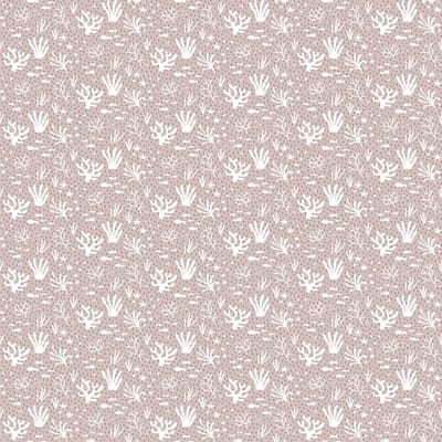 Behang - Koraal - Onderwaterwereld - Roze - Zee - Babykamer Meisje - Kinderkamer - Vliesbehang - 0,53 x 10,05 M - Happy