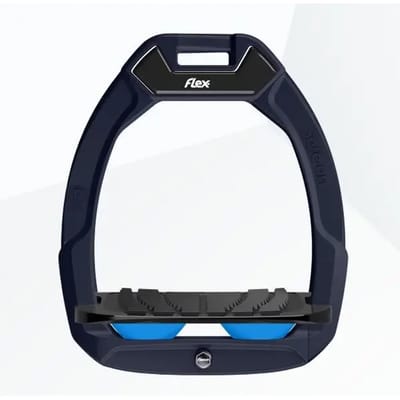 Veiligheidssteunen voor het paardrijden Schuin Grip Groen/Zwart/Blauw Flex-On Safe-On