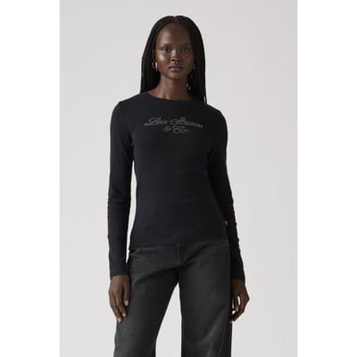 Levi's Graphic Essential Long Sleeve Tee Größe: S | Longsleeves Outlet | Damen