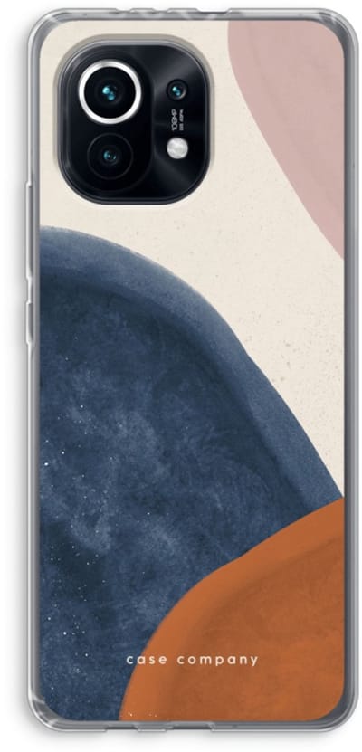 Case Company® - Hoesje geschikt voor Xiaomi Mi 11 hoesje - Geo #1 - Soft Cover Telefoonhoesje - Bescherming aan alle Kanten en Schermrand