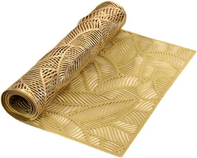 Afwasbare en elegante tafelloper voor verjaardagen en bruiloften, decoratie voor eetkamer en feestelijke gelegenheden, luxe uitstraling in goud