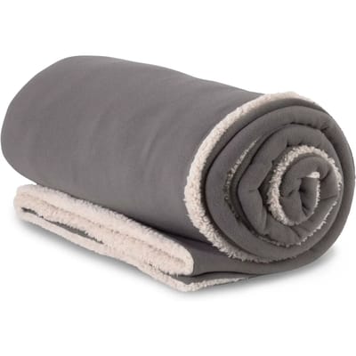 K-up Plaid van sherpa KP431 - Steel Grey - One size