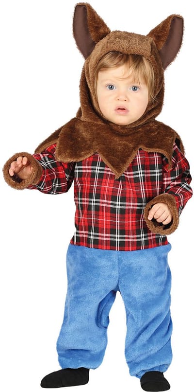 Fiestas Guirca - Baby wolfman (12-18 maanden) - Carnavalskleding - Carnaval - carnavalskleding 2027 - Carnaval kostuum