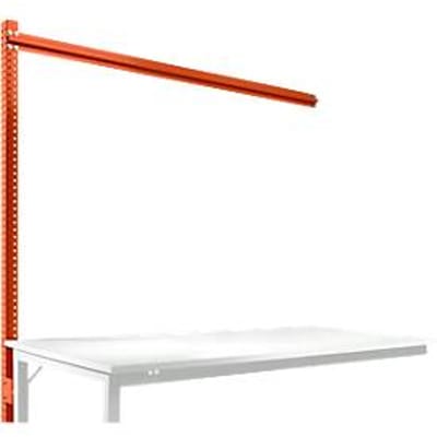 Opbouwframe voor aanbouwtafel STANDAARD werktafel-/werkbanksysteem UNIVERSAL/PROFI, 1750 mm, roodoranje