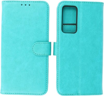 Xioami Mi 12 Hoesje - Book Case Telefoonhoesje - Kaarthouder Portemonnee Hoesje - Wallet Cases - Groen