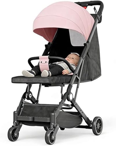 Kinder driewieler - Baby fiets - Buiten spelen - Schaalbaar en omkeerbaar - 63 x 30 x 101 cm - Roze