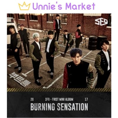 SF9 - Burning Sensation / 1e Mini-album 1EA brown