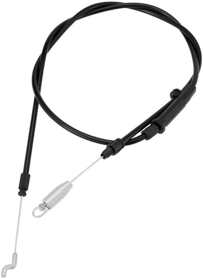 Dailygoods- Koppelingskabel Vervangend Onderdeel - Externe Lengte 1365 mm - Compatibel met Mountfield SP533 - Zwart Plastic - Aandrijfkabel - Draaddiameter 6 mm