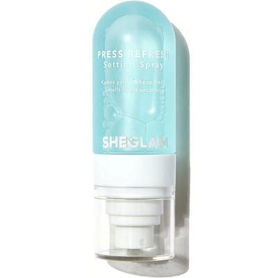 Press Refresh Setting Spray Hydraterende Langdurige Make-up Setting Spray Oliecontrole Niet-Vettig Make-up Setting Roze Bruine Setting Spray Merk Beauty Make-up Gezichtsschilderkunst Cosmetica Voor Vrouwen Meisjes Perfect Voor Herfst Winter Ideaal Voor Y2K Fancy Mode Geschikt Voor Verjaardag Kerstcadeau Feest Klaar Beste Kleur